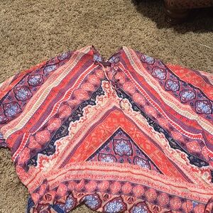 Front tie blouse from Hale Bob